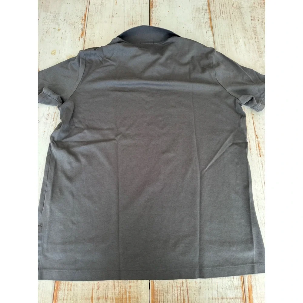 Polo‎ Ralph Lauren Mens Short Sleeve Polo Shirt Charcoal Grey XXL 100% Cotton